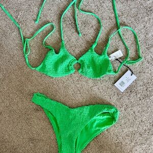 We Wore What Two Tie Bikini Top and matching Delilah Bottom